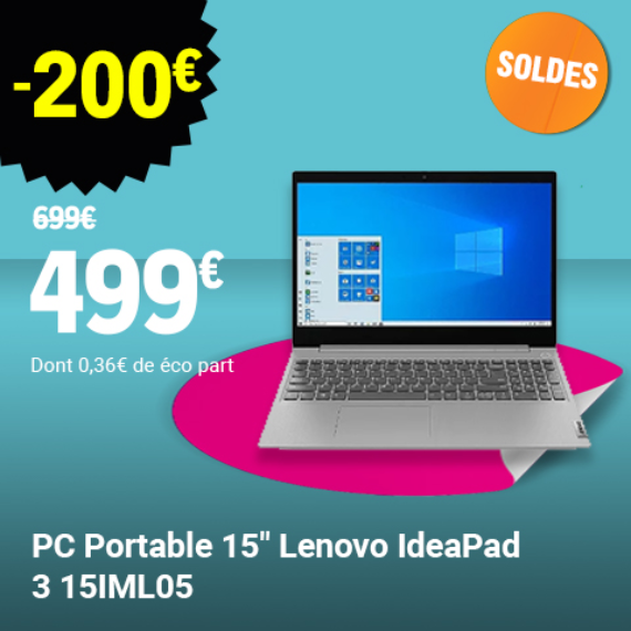 Jusqu'à 30% de remise sur notre sélection Pc portables