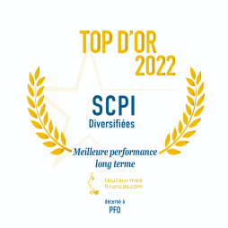 Classement SCPI TOP D'OR 2022