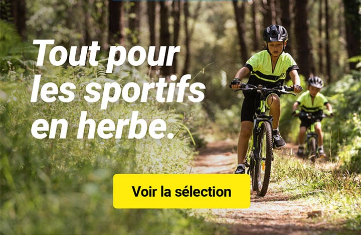 Tout pour les sportifs en herbe.