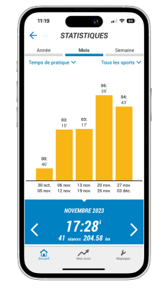 aperçu de la application