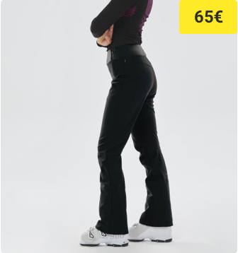 Pantalon de ski slim femme