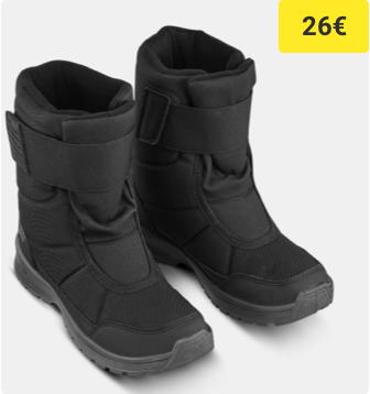 Bottes de neige imperméables enfant