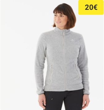 Veste polaire de randonnée-femme 