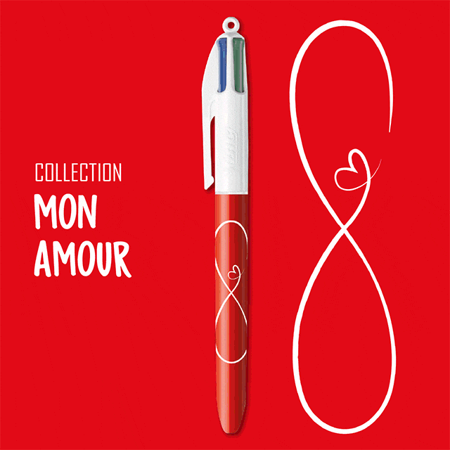 Collections BIC 4 Couleurs Amour