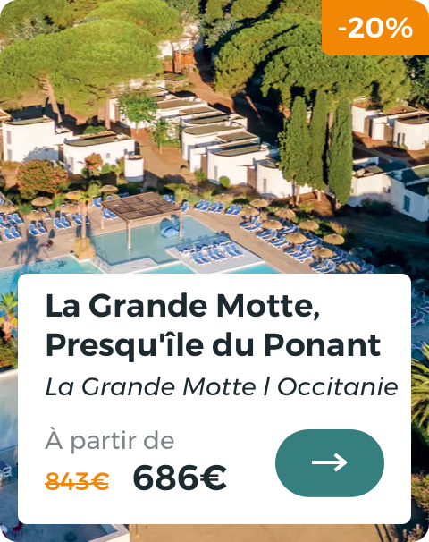 La Grande Motte,                                       Presqu'île du Ponant