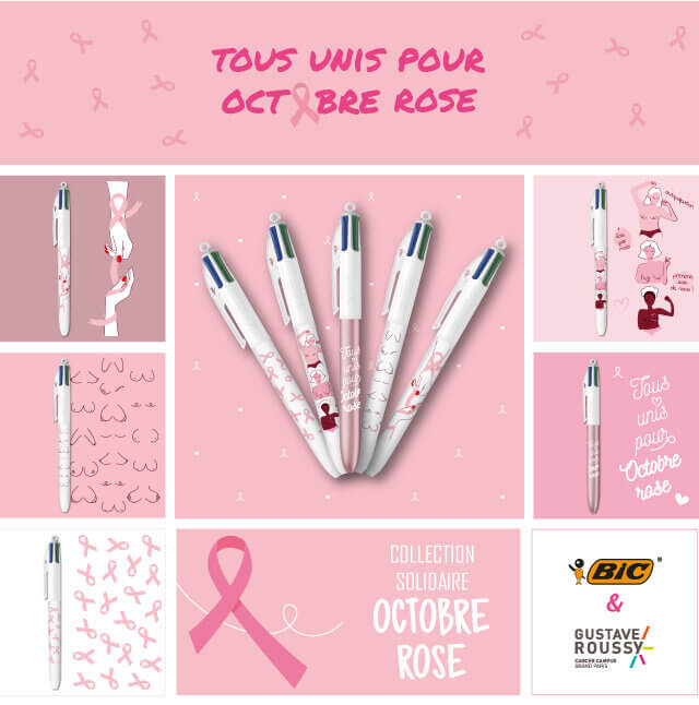 Lancement de la collection Solidaire Octobre Rose