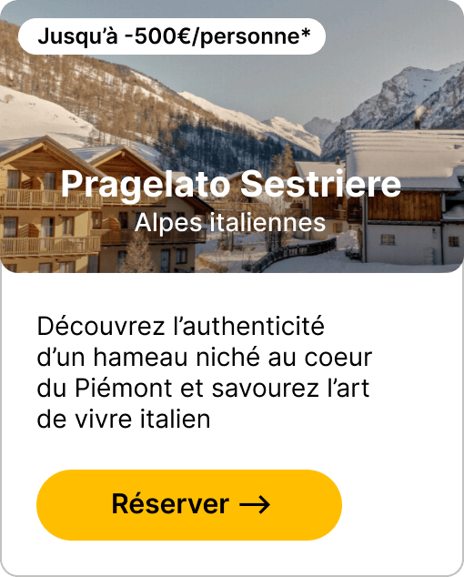 Pragelato Sestriere - Alpes italiennes